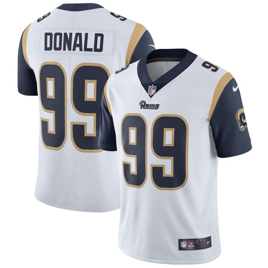 Aaron Donald 99 Los Angeles Rams Royal Vapor Untouchable Limited Player Jersey
