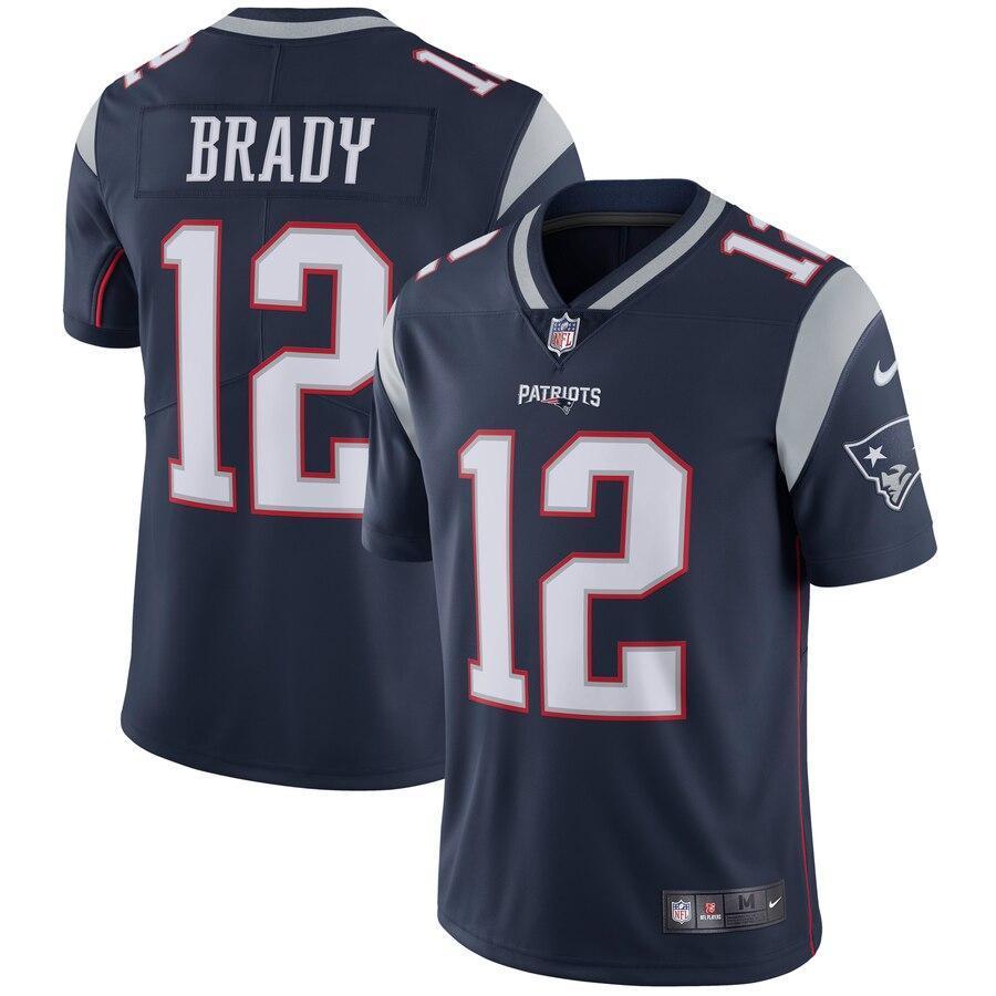 Tom Brady 12 New England Patriots Vapor Untouchable Limited Player Jersey