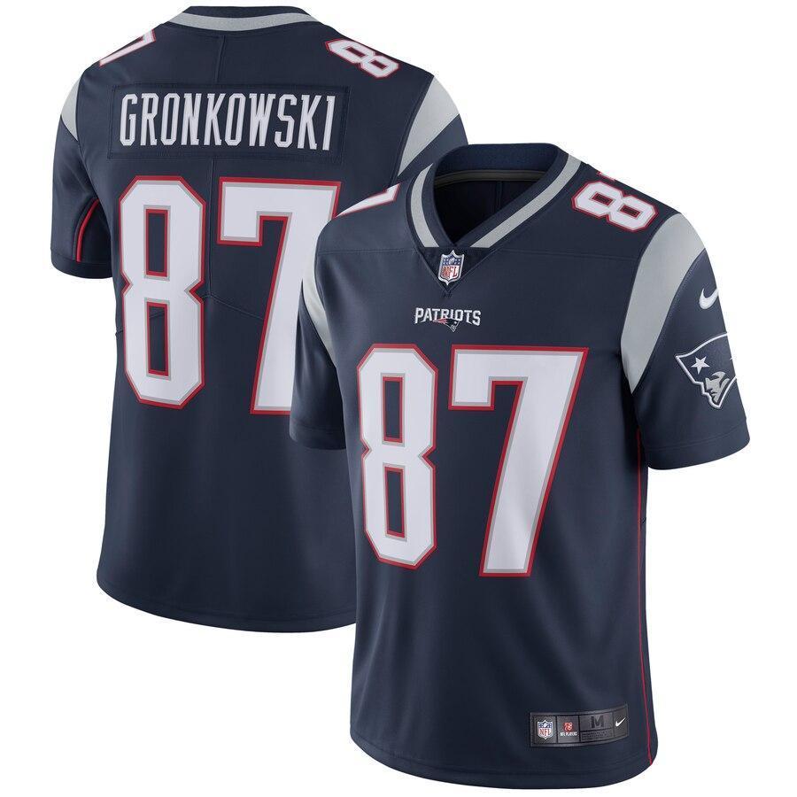 Rob Gronkowski 87 New England Patriots Vapor Untouchable Limited Player Jersey