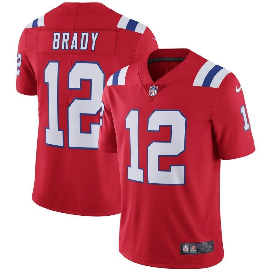 Tom Brady 12 New England Patriots Vapor Untouchable Limited Player Jersey