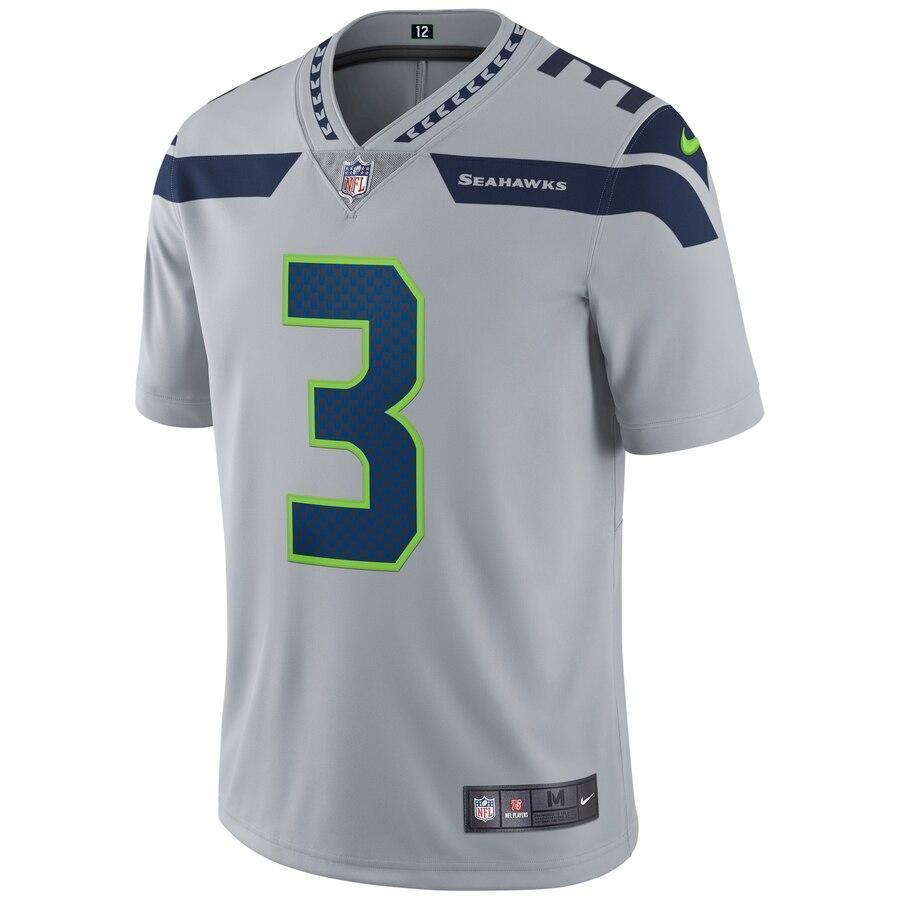 Russell Wilson 3 Seattle Seahawks Vapor Untouchable Limited Player Jersey