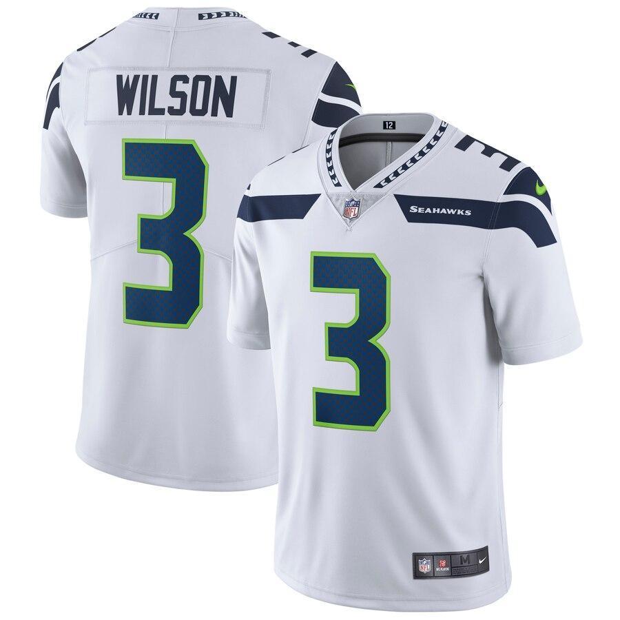 Russell Wilson 3 Seattle Seahawks Vapor Untouchable Limited Player Jersey
