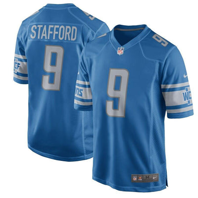 Matthew Stafford 9 Detroit Lions 2017 Game Jersey