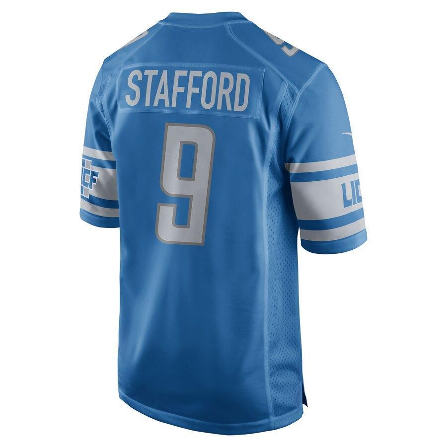 Matthew Stafford 9 Detroit Lions 2017 Game Jersey