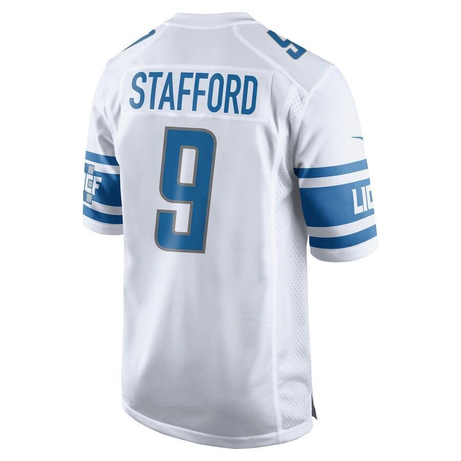 Matthew Stafford 9 Detroit Lions 2017 Game Jersey