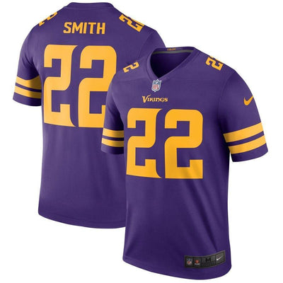 Harrison Smith 22 Minnesota Vikings Purple Color Rush Legend Jersey