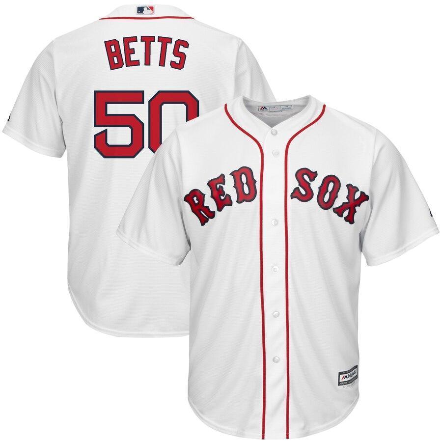Mookie Betts Boston Red Sox Youth Navy Alternate Official Cool Base Player Jersey