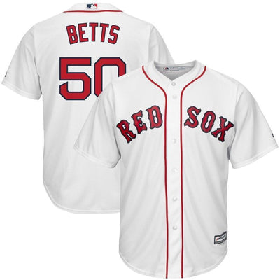 Mookie Betts Boston Red Sox Youth Navy Alternate Official Cool Base Player Jersey