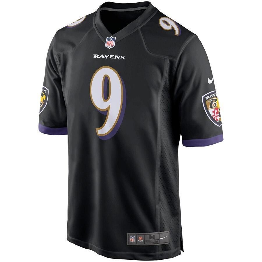Justin Tucker 9 Baltimore Ravens Purple Game Jersey