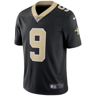 Drew Brees 9 New Orleans Saints Black Vapor Untouchable Limited Player Jersey