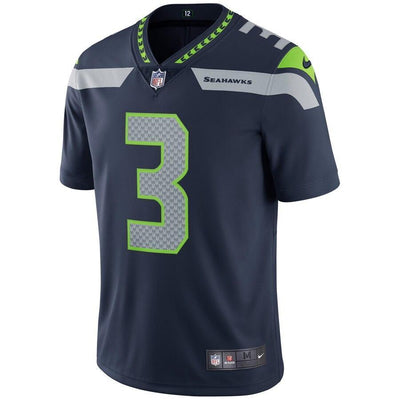 Russell Wilson 3 Seattle Seahawks Vapor Untouchable Limited Player Jersey