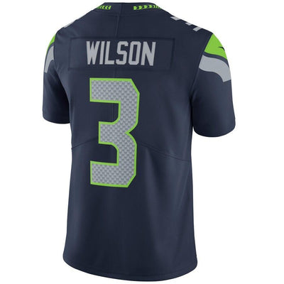 Russell Wilson 3 Seattle Seahawks Vapor Untouchable Limited Player Jersey