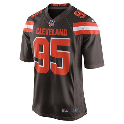 Myles Garrett 95 Cleveland Browns Brown Game Jersey