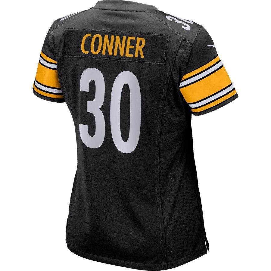 James Conner 30 Pittsburgh Steelers Women's Game Jersey