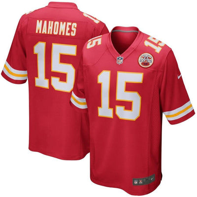 Patrick Mahomes 15 Kansas City Chiefs Youth Red Game Jersey