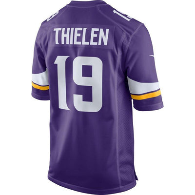 Adam Thielen 19 Minnesota Vikings White Game Jersey