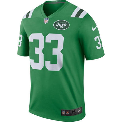 Jamal Adams 33 New York Jets Stealth Black Color Rush Legend Jersey
