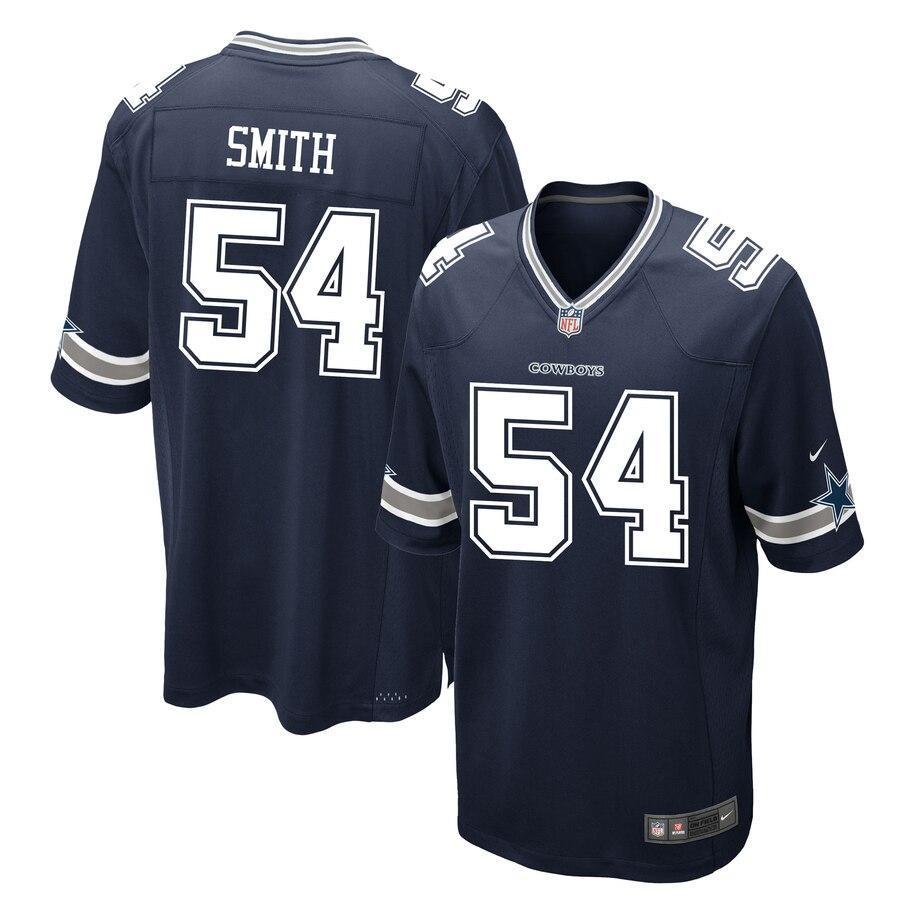 Jaylon Smith 54 Dallas Cowboys Game Jersey