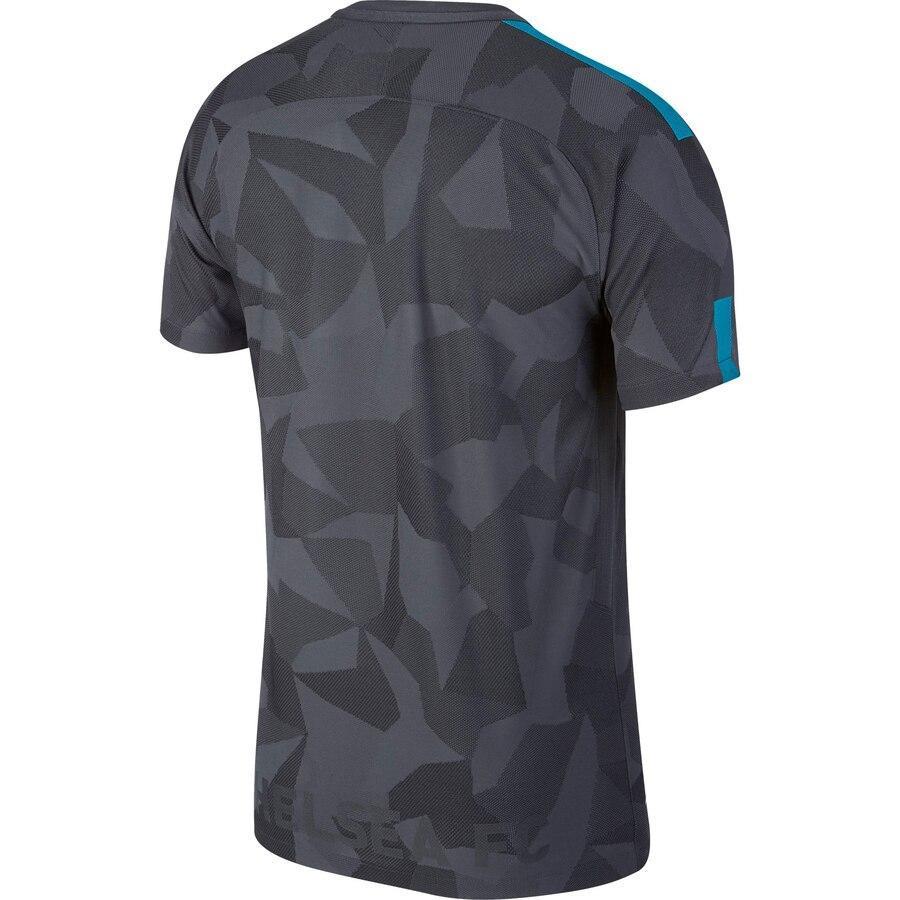 Chelsea Nike 2017/18 Third Authentic Blank Jersey - Anthracite