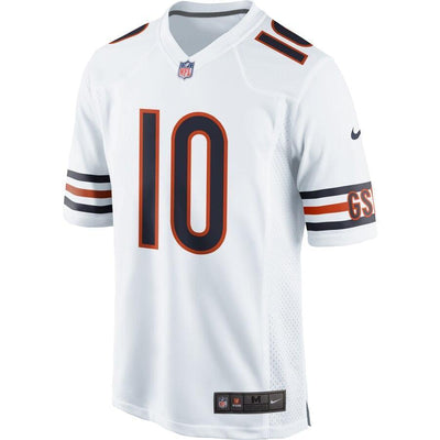 Mitchell Trubisky 10 Chicago Bears Game Jersey