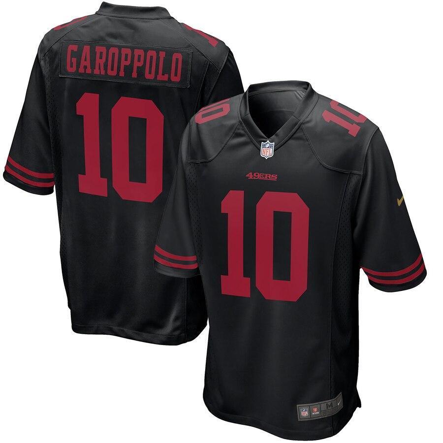 Jimmy Garoppolo 10 San Francisco 49ers Game Jersey