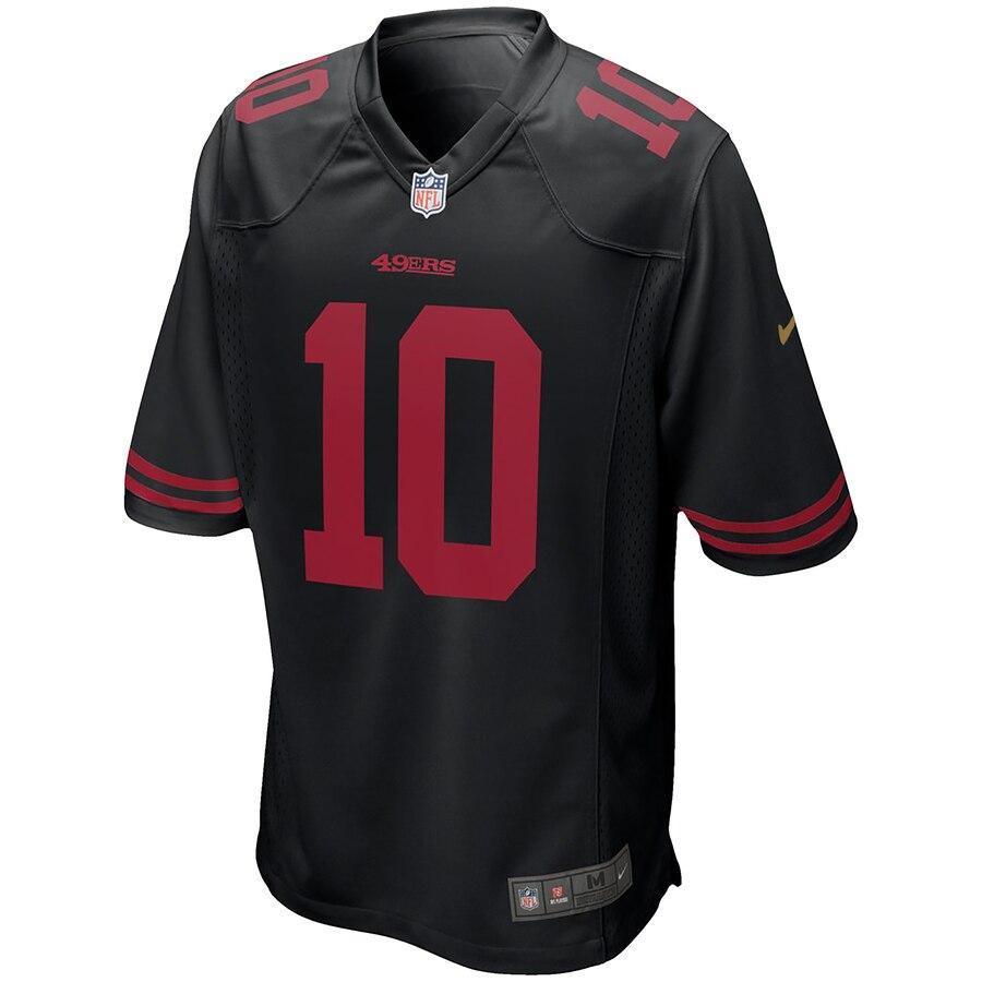 Jimmy Garoppolo 10 San Francisco 49ers Game Jersey