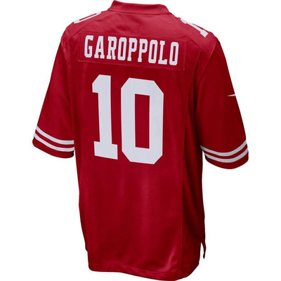 Jimmy Garoppolo 10 San Francisco 49ers Game Jersey