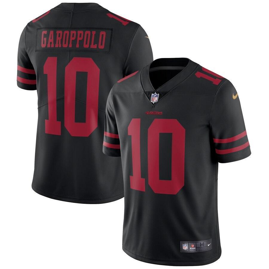 Jimmy Garoppolo 10 San Francisco 49ers White Vapor Untouchable Limited Jersey