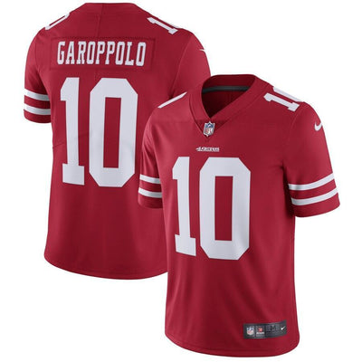 Jimmy Garoppolo 10 San Francisco 49ers White Vapor Untouchable Limited Jersey