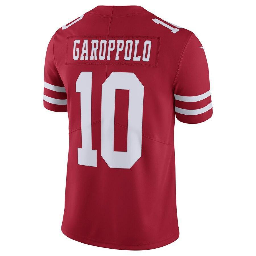 Jimmy Garoppolo 10 San Francisco 49ers White Vapor Untouchable Limited Jersey