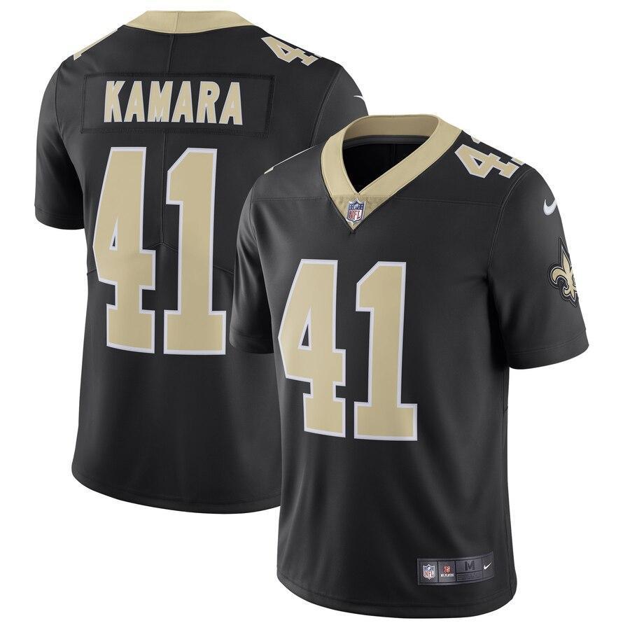 Alvin Kamara 41 New Orleans Saints White Vapor Untouchable Limited Jersey
