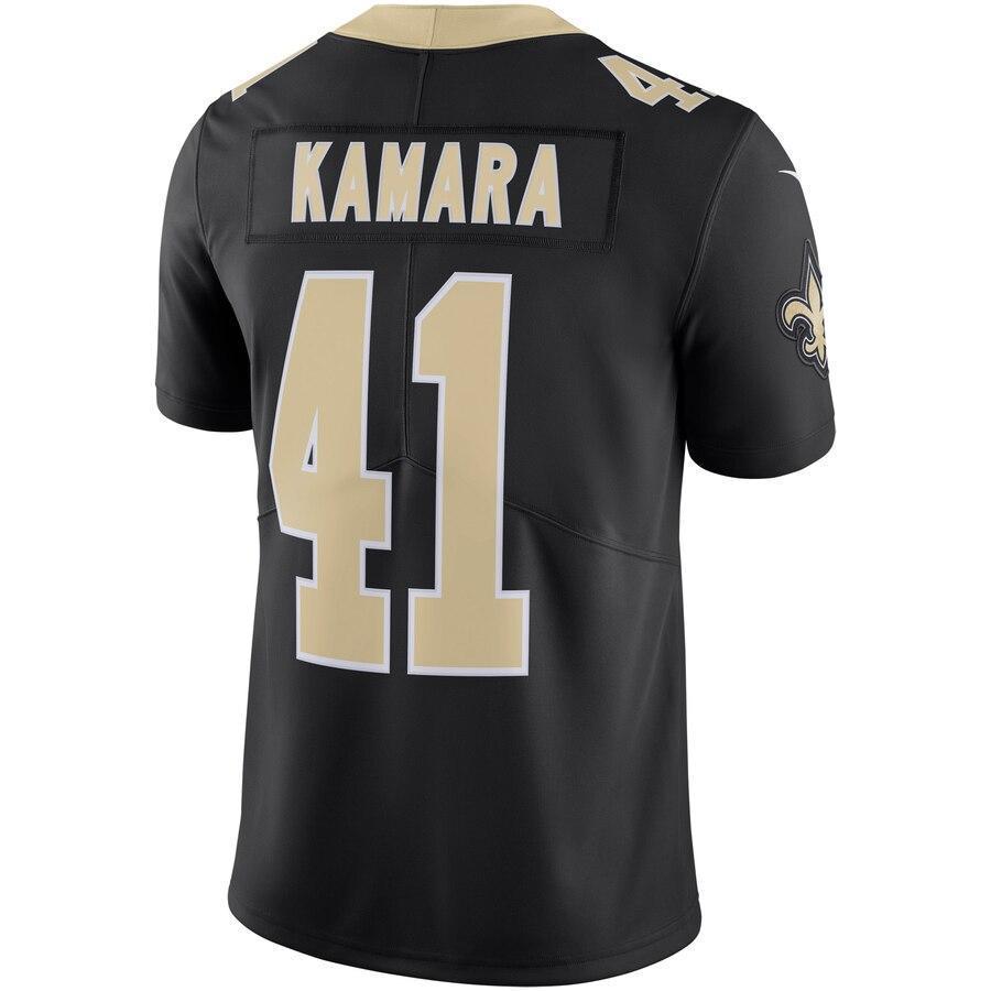Alvin Kamara 41 New Orleans Saints White Vapor Untouchable Limited Jersey