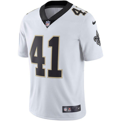 Alvin Kamara 41 New Orleans Saints White Vapor Untouchable Limited Jersey