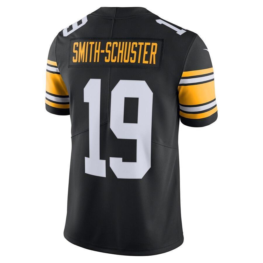 JuJu Smith-Schuster 19 Pittsburgh Steelers Black Alternate Vapor Untouchable Limited Jersey