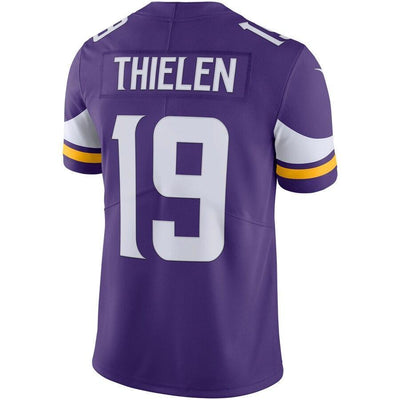 Adam Thielen 19 Minnesota Vikings Purple Vapor Untouchable Limited Jersey