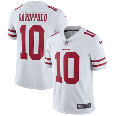 Jimmy Garoppolo 10 San Francisco 49ers White Vapor Untouchable Limited Jersey
