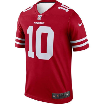 Jimmy Garoppolo 10 San Francisco 49ers Scarlet Legend Jersey