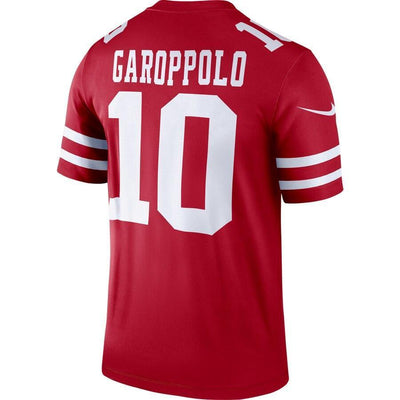 Jimmy Garoppolo 10 San Francisco 49ers Scarlet Legend Jersey