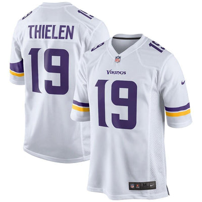 Adam Thielen 19 Minnesota Vikings White Game Jersey