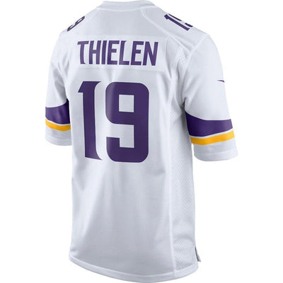 Adam Thielen 19 Minnesota Vikings White Game Jersey