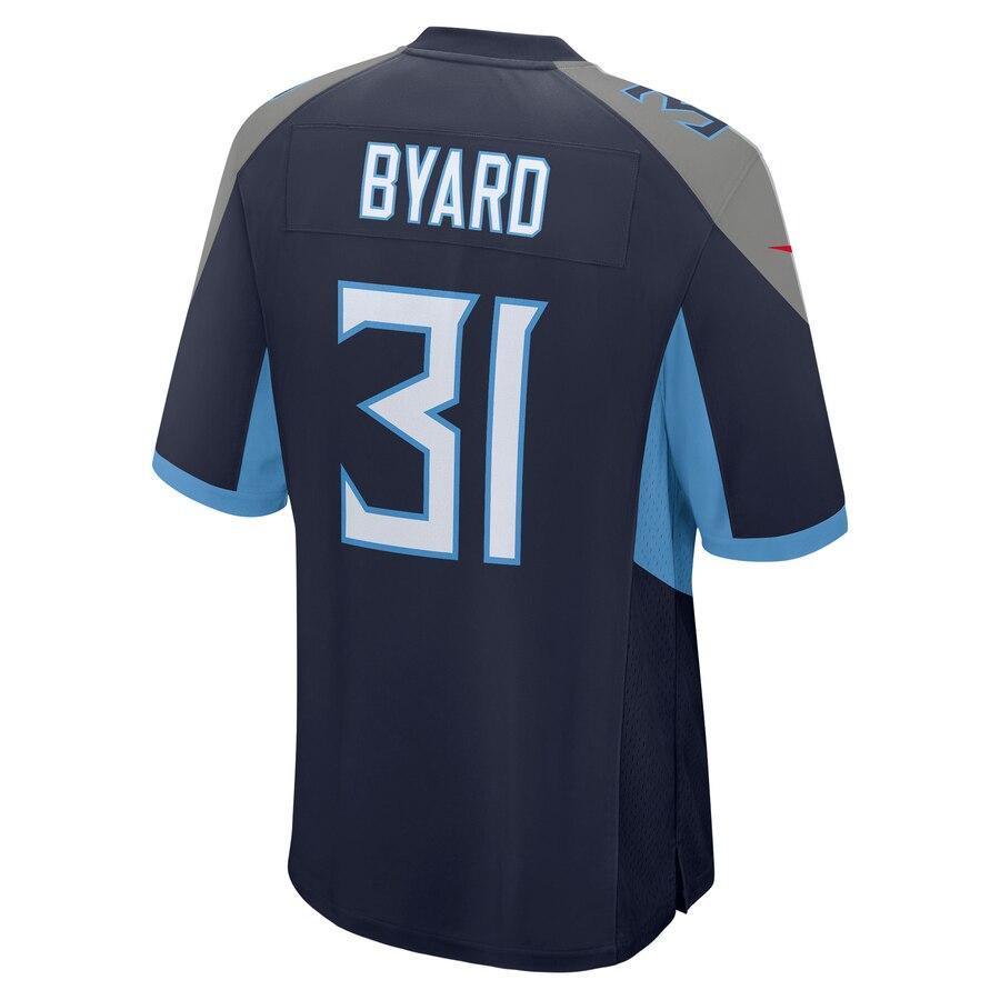 Kevin Byard 31 Tennessee Titans Navy New 2018 Game Jersey