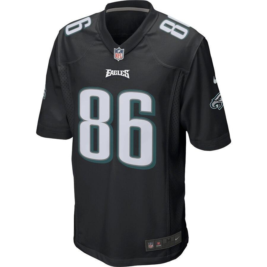 Zach Ertz 86 Philadelphia Eagles Black Game Event Jersey
