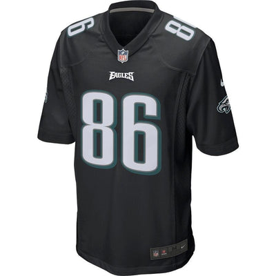 Zach Ertz 86 Philadelphia Eagles Black Game Event Jersey