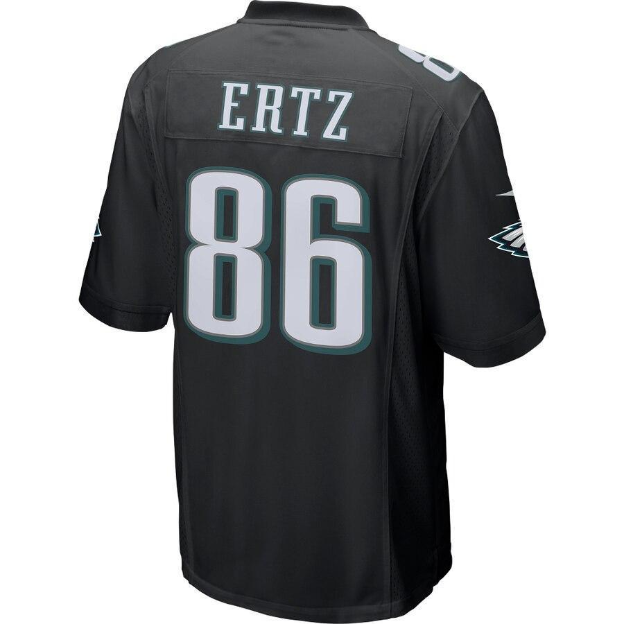 Zach Ertz 86 Philadelphia Eagles Black Game Event Jersey