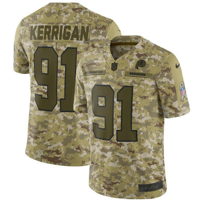 Ryan Kerrigan 91 Washington Redskins Camo Salute to Service Limited Jersey