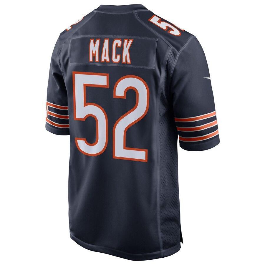 Khalil Mack 52 Chicago Bears Game Jersey