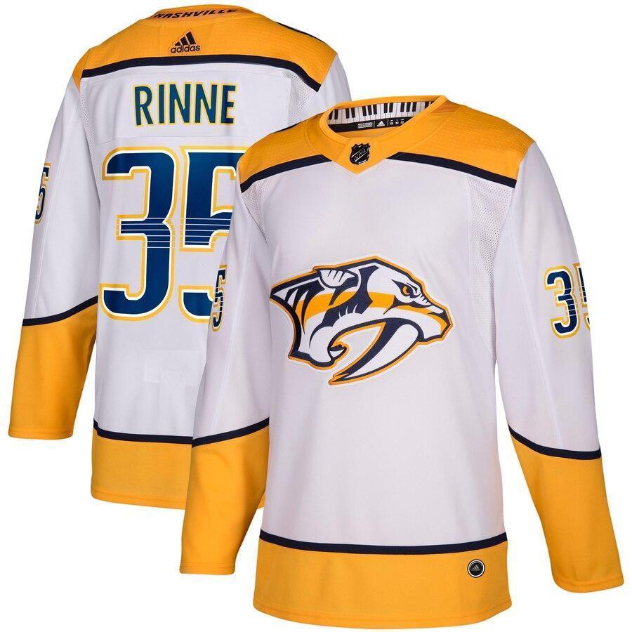 Pekka Rinne 35 Nashville Predators Away Authentic Player Jersey