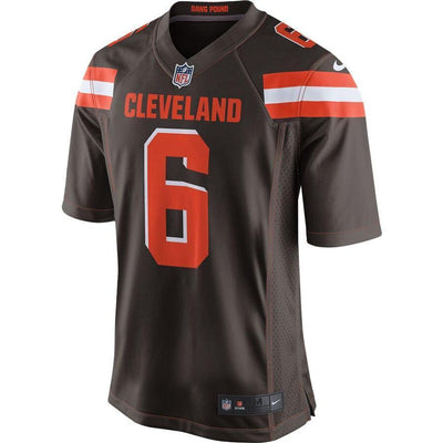 Baker Mayfield 6 Cleveland Browns White Game Jersey