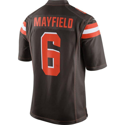 Baker Mayfield 6 Cleveland Browns Orange Game Jersey