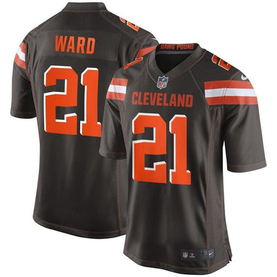 Denzel Ward 21 Cleveland Browns Game Jersey
